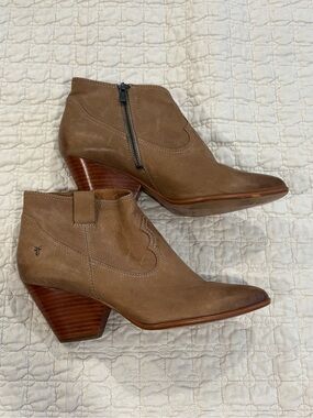 Frye western booties